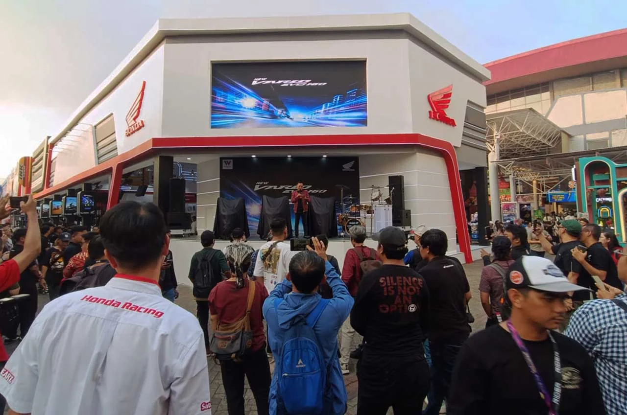 Komunitas Padati Booth Honda Di JFK 2026, New Honda Vario EVO 160 Jadi Daya Tarik Baru