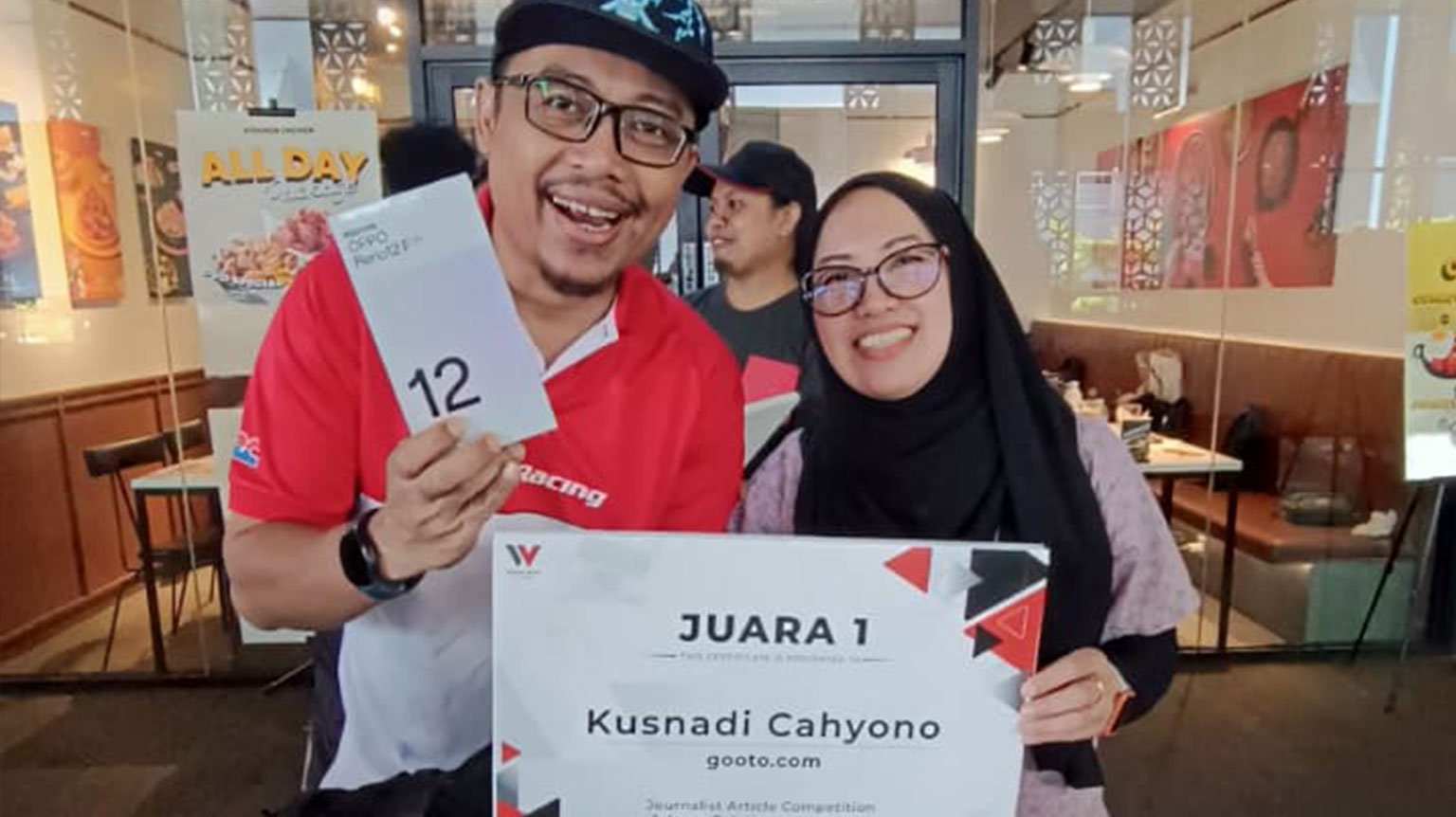 Penyerahan hadiah Wahana Honda Journalist Competition JFK 2025