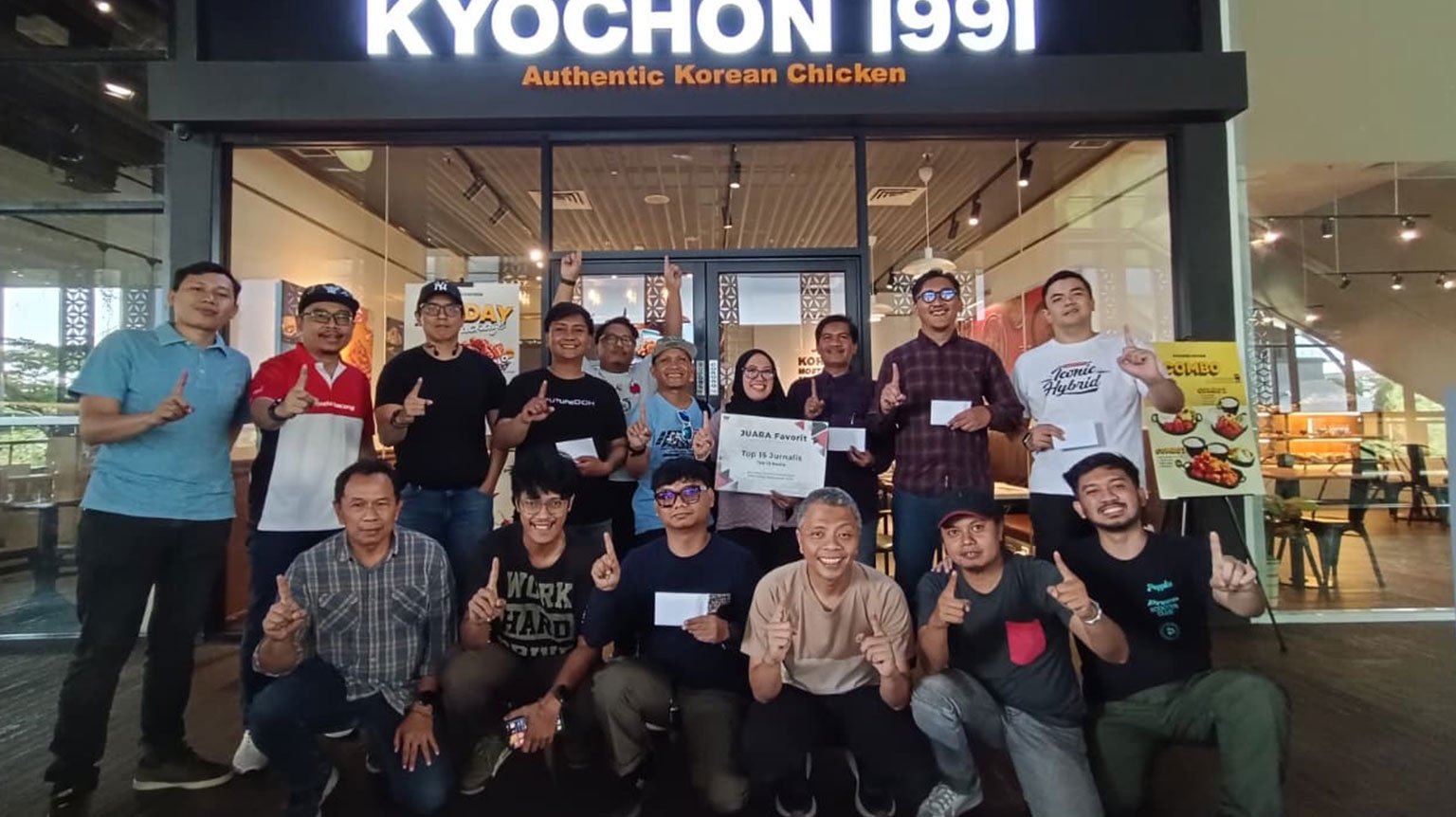 Penyerahan hadiah Wahana Honda Journalist Competition JFK 2025